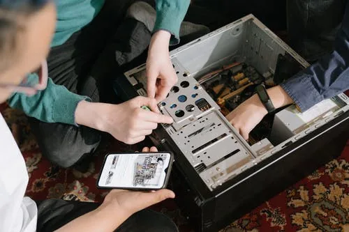 Desktop and device maintenance setup